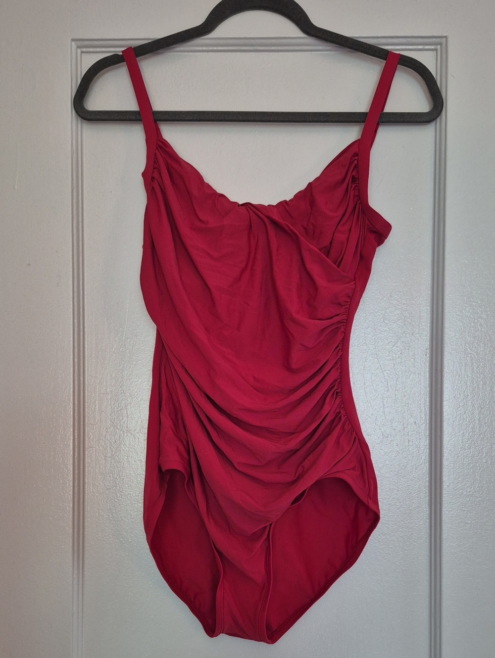 Jantzen Red 1pc Swimsuit Size 12